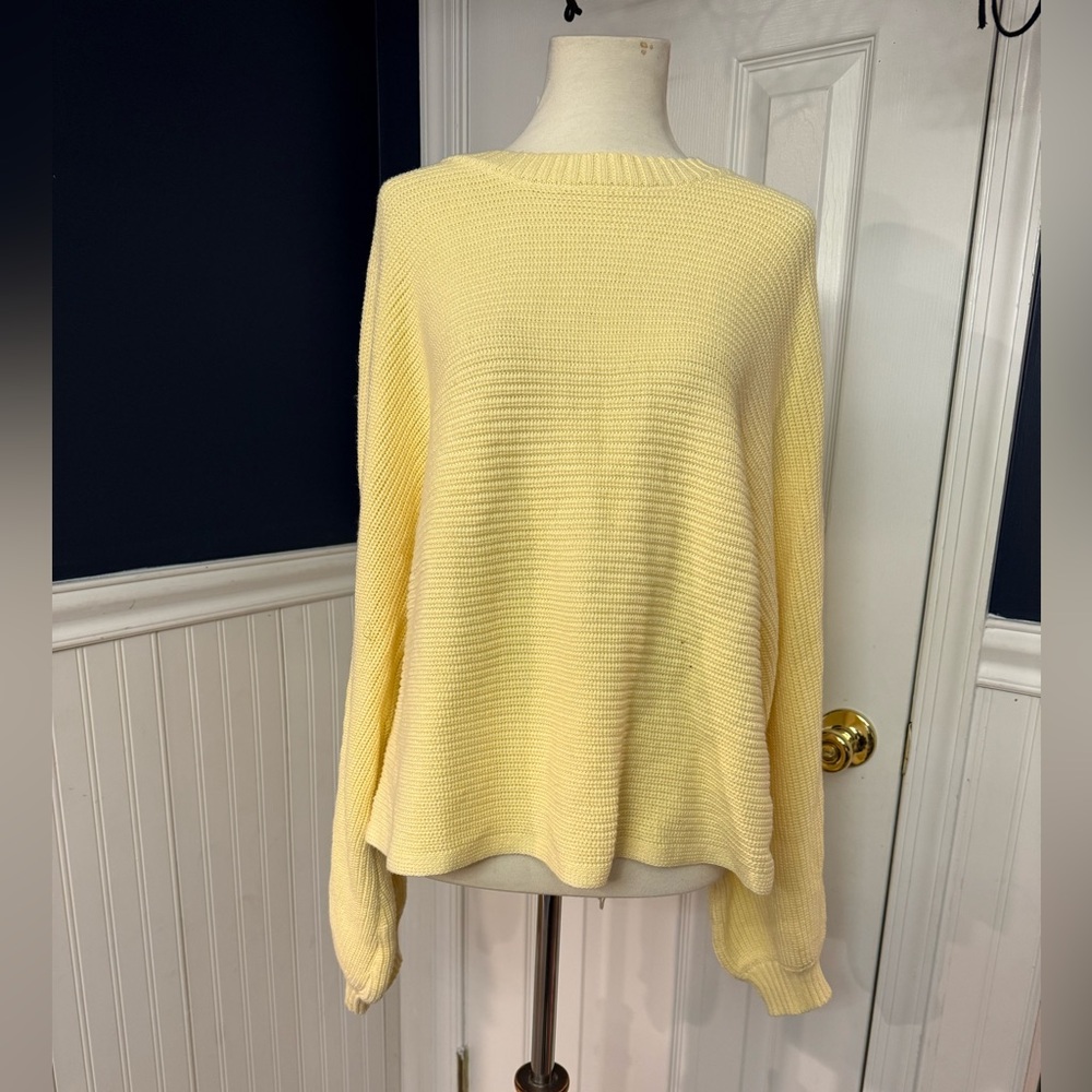 Pale Yellow Sweater by Z Supply Size M EUC